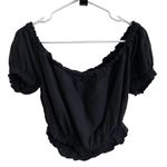 Brandy Melville  Crop Top. Black OS‎ Cotton/Viscose blend. Photo 1