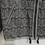 Women’s Black, Tan and White Quilted Zip Front Jacket by Tribal, NWT, Size TG/XL Black Photo 3