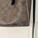 Coach  Brown and Black Purse Photo 1