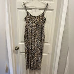 Candie's  Cheetah Print Spaghetti Strap Jumper‎ size XL Photo 5