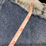 POL  Distressed Jean Denim Mini Skirt Size Medium NWOT Photo 6
