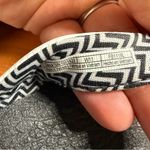 Sanuk  Women's Serenity  Yoga Flip Flop Foam Comfort Black White Slip on Thong 11 Photo 3