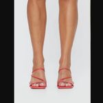 Princess Polly Billini Yazmin 2.0 Watermelon Pink Strappy Heeled Sandals 8 Photo 1