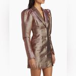 NEW Rotate Birger Christensen Fonda Metallic Puff Photo 3