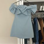 ZARA  Blogger Favorite Double Bow Strapless Mini Dress Photo 11