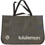 Lululemon 2025 HOLIDAY Shopping Tote Bag EXTRA LARGE Brown Herringbone RARE Gym Photo 0