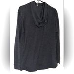 Nike Women’s Full Zip Hoodie in Dark Gray / Charcoal with White Accents Size S Photo 3