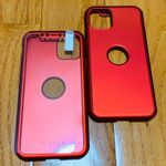 iPhone 11 Pro Max Fashion 360 Shockproof Case Red Photo 3