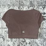 Alo Yoga  Blissful Henley Bra Top Photo 0