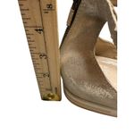 Eileen Fisher  Shea Metallic Leather Strappy Sneaker Sandals Women’s Size 8 Photo 9