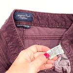 American Eagle Outfitters Super Stretch Corduroy Burgundy Purple Jeggings Photo 2