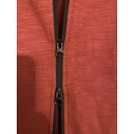 CAbi Full Zip Training Jacket Burgundy Athleisure Cotton Mock Neck XS Photo 6