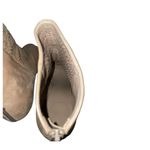 Stuart Weitzman In & Out Tan Nubuck Peep Toe Stiletto Bootie size 10 Photo 7