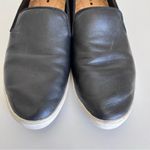 Birdies  The Swift Black Leather Slip On Sneakers Photo 2