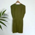 Mango 🆕 MNG |  Lyocell Draped Wrap Dress Photo 6