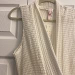 J mode USA boutique waffle knit sleeveless duster white size 2XL NEW layering‎ Photo 3