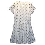 Rock by Junkfood White Button Front Blondie Camp Funtime Print Dress Large Photo 1