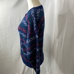 York Fair by Seiferts cardigan sweater medium Blue Photo 4