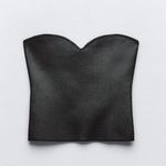 ZARA Black Strapless Top Photo 0