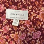 Lucky Brand  Floral Print Blouse Size Medium Photo 7
