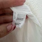 Majorelle  Womens SMALL Wrap Peanut Skirt White Yellow Floral Embroidered Ruffle Photo 7