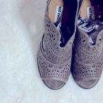 Not Rated Brown Ankle Boots with Elegant Detailing Photo 3