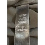 White House | Black Market White House/Black Market Black Surplice Top Roll Tab Sleeve‎ Blouse - Size 2 Photo 6