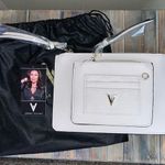 VANESSA WILLIAMS Off White Lush Zip Pouch. NWT Photo 0