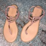 Rouge Helium Dusty Pink And Gold Sandals Photo 0