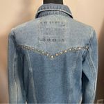Frye Denim Jean Jacket Rivets Studding Detail NEW with tags Photo 11