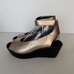 Steven By Steve Madden Steven‎ Steve Madden Shoes Babelle Rose Gold Perforated Wedge Peep Toe Size 8.5 Photo 5