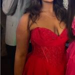 Sherri Hill Homecoming Dress Red 57572 Photo 1