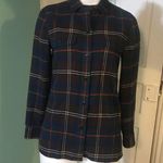 Madewell  Ex-Boyfriend Flannel Button Down Shirt XS Photo 1