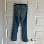 Mother The Insider Crop Step Fray Hem Jeans Thrilling Shots Size 24 Blue Photo 8