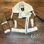 ZARA MARKHORWEAR LEATHER BOMBER JACKET M Photo 3