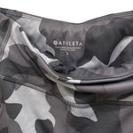 Athleta Lightning 7/8 tight gray black camo print pocket running leggings Photo 8