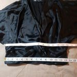 ZARA Womens Blouse Small Cropped Twist Runche Plunge Bohowestern Cowgirl Rodeo Photo 11