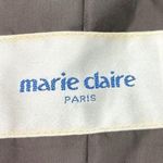 Marie Claire Paris Womens Brown One Button Notch Lapel Collar Blazer Jacket Sz S Photo 6