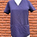 FIGS women's purple scrub top size small Photo 0