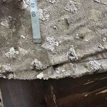 Dress the Population  Lina Cap Sleeve Gold Sequin Gown Maxi Dress Size L Photo 14