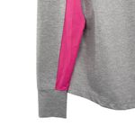 FootJoy  Womens Gray Pink Quarter Zip Pullover Sweater Long Sleeve Athletic Top Photo 5