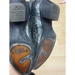 Corral  Black Silver Crystal Studded Eagle Snip Toe Cowgirl Boots A2621 Size 8 Photo 6