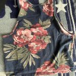 Aeropostale Floral Design Cropped Shirt Photo 1