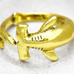 Gold Hammerhead Shark Ring Photo 0