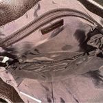 Francesco Biasia Brown Nylon Suede Trim Large Messenger Crossbody Bag Photo 6