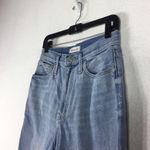 Madewell The Momjean High Rise Straight Gilford Wash: Ripped Edition Size 25 Photo 8