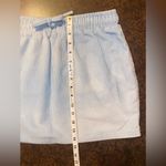 ASOS DESIGN cord pull on skirt in tie dye light blue - size 6 Photo 6