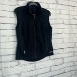 REI Black Fleece Full Zip Vest Jacket Women’s Medium Lightweight Outdoor Layer Photo 1