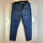 Pilcro and the Letterpress  Slim Boyfriend Jeans in Dark Blue Photo 2