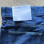 Loft High Rise Wide-Leg Cargo Jeans NWT Photo 4